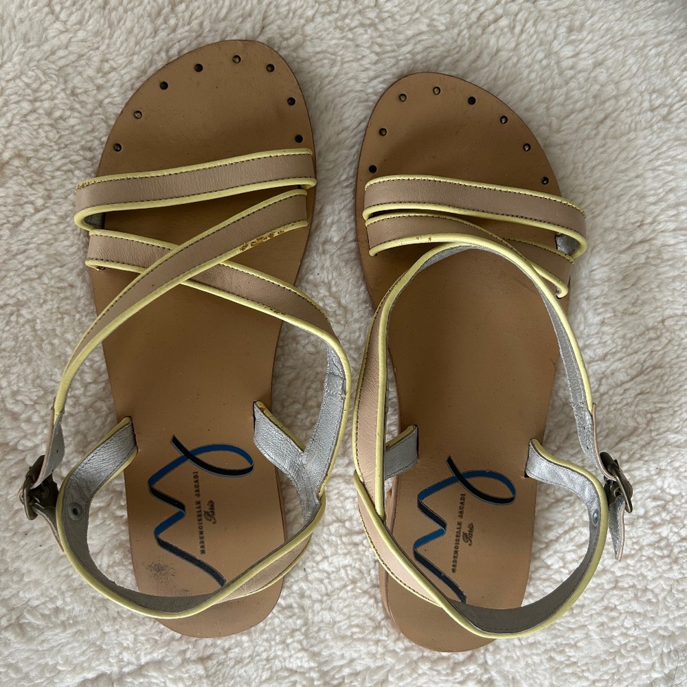 Leather sandals